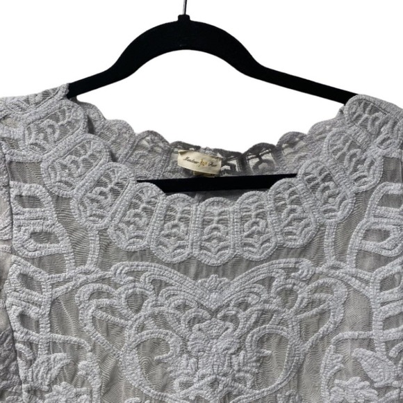 ANTHROPOLOGIE Meadow Rue Lace Top Size XS - Picture 3 of 5